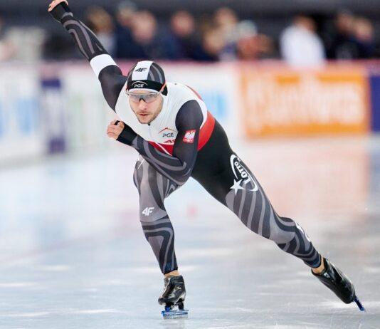 łyżwiarz Piotr Michalski