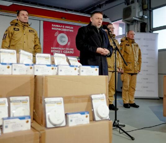 140 tysięcy czujek dymu i czadu dla obywateli. Kto może je otrzymać?