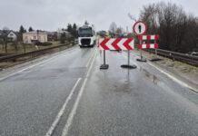 DK19 zwężona do jednego pasa. Utrudnienia w ruchu potrwają nawet do jesieni