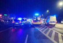 radiowoz audi rzeszów zderzenie