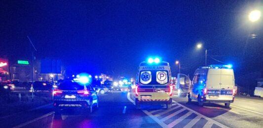 radiowoz audi rzeszów zderzenie