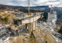 Zdjęcia: GDDKiA, S19 Babica - Jawornik; wykonano już 78 proc. prac mostowych