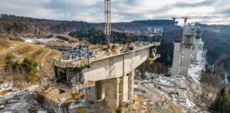 Zdjęcia: GDDKiA, S19 Babica - Jawornik; wykonano już 78 proc. prac mostowych