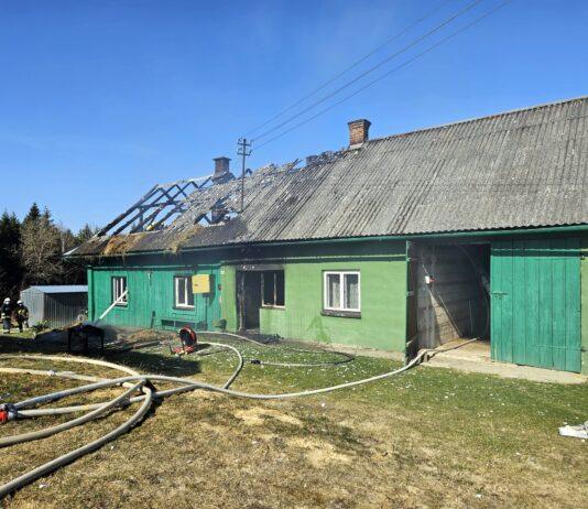 Tragedia na Podkarpaciu. 90-latka zginęła w pożarze domu