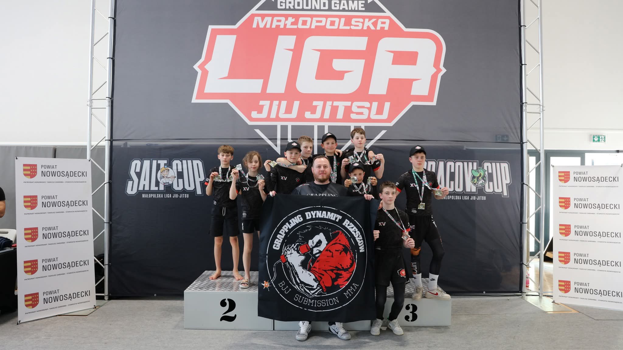 Rzeszowskie jiu-jitsu znów z medalami. Grappling Rzeszów zaczyna sezon z przytupem