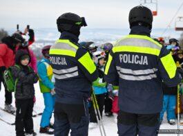 policja na stoku