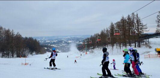 stok narciarski w przemyślu