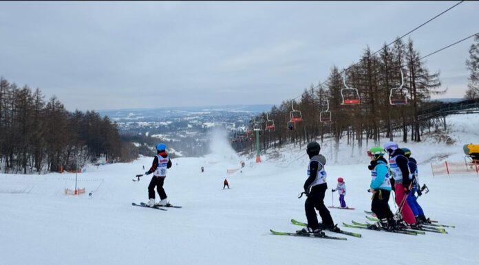 stok narciarski w przemyślu