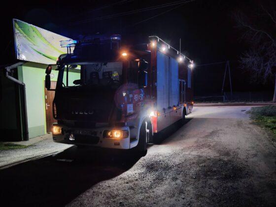 pożar w Nienad&oacute;wce