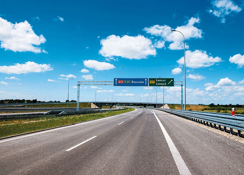 Utrudnienia na A4 Rzeszów Wschód – Łańcut. Zablokowany pas ruchu