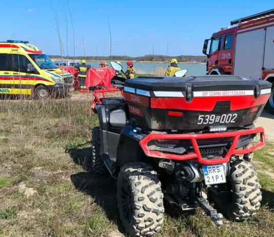Tragedia nad wodą. Mężczyzna utonął podczas wędkowania