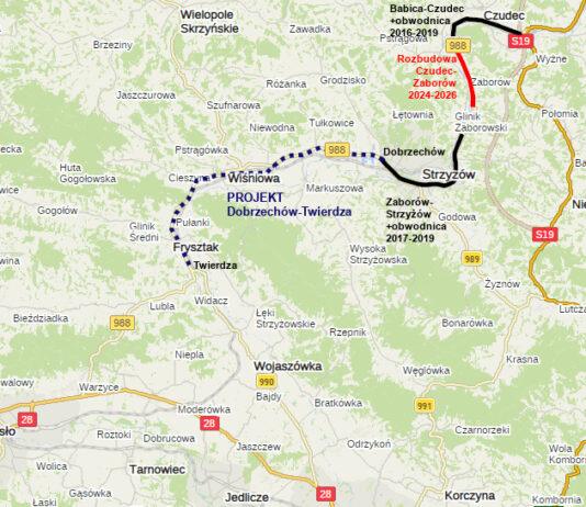 Ważna rozbudowa DW988. 16 kilometrów nowej trasy