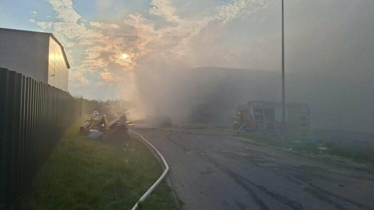 pożar w strzyżowie