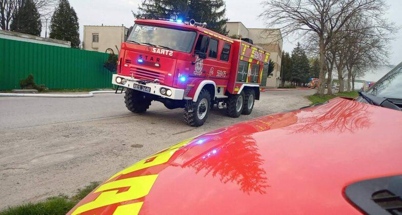 pożar w strzyżowie