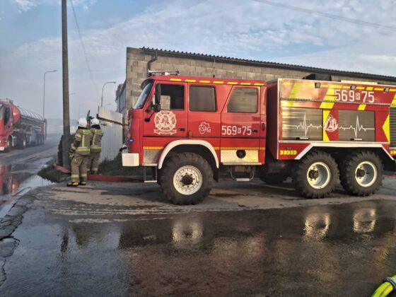 pożar w strzyżowie