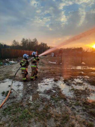 pożar w strzyżowie