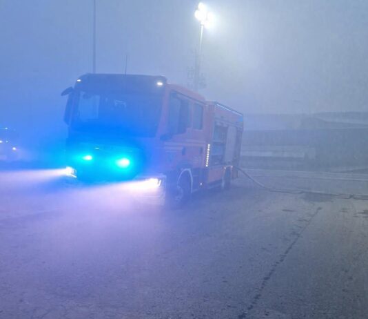 pożar wysypisko strzyżów