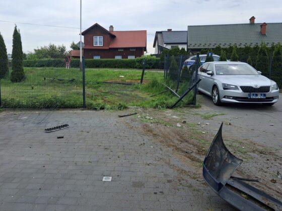 wypadek Volvo