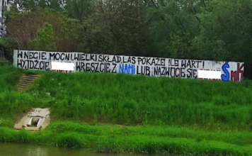 „W necie mocni, las pokaże ile wart”. Kibice rzeszowskich zespołów wymieniają się uprzejmościami przed meczem mecz-stal-rzeszow-resovia-rzeszow
