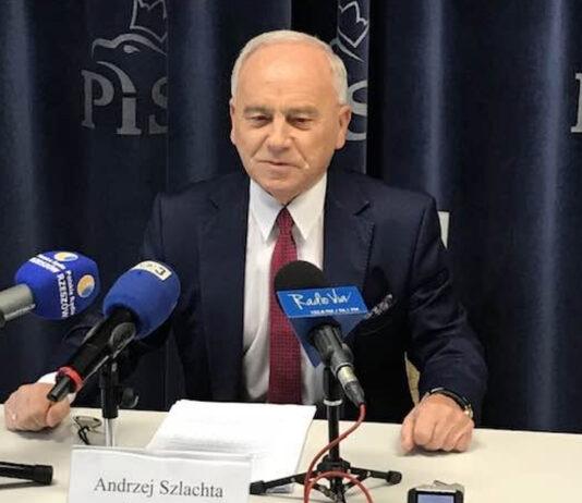 Andrzej Szlachta zawieszony w PiS. Jego głos uratował prezydenta Fijołka, teraz przyszły konsekwencje
