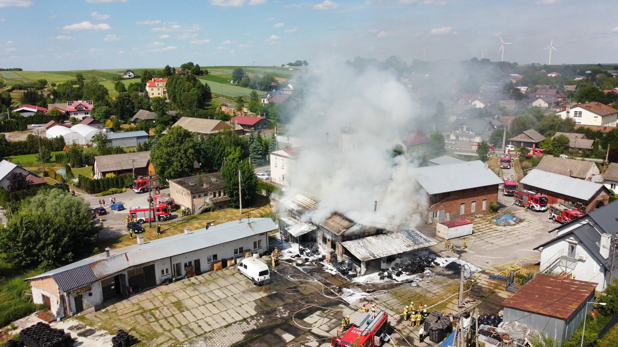 pożar bargum