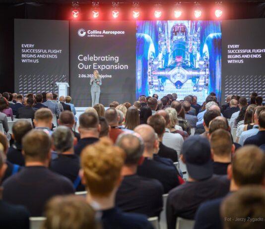 Collins Aerospace otwarcie nowej hali pod Rzeszowem
