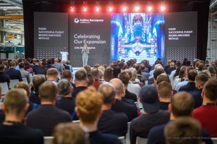 Collins Aerospace otwarcie nowej hali pod Rzeszowem