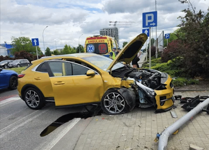 kolizja przejście drogowe rzeszów