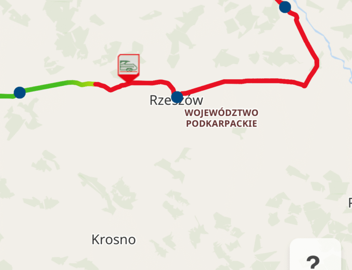 potrącenie Sędziszów Małopolski