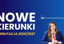 Uniwersytet Rzeszowski ogłasza 12 nowych kierunków studiów na rok akademicki 2026/2027