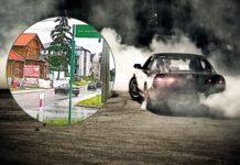 Piruety na publicznej drodze. Nagranie z deszczowego rajdu BMW trafiło do sieci drift bmw