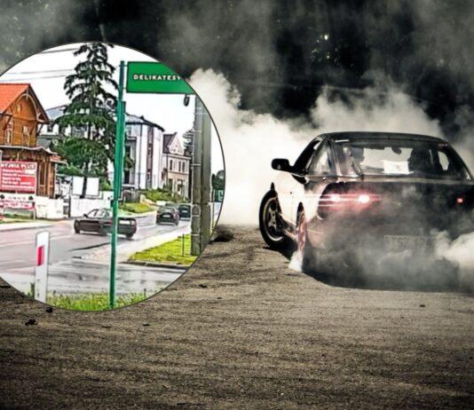 Piruety na publicznej drodze. Nagranie z deszczowego rajdu BMW trafiło do sieci drift bmw