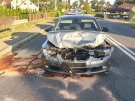 Kierowca BMW wjechał w auto, w którym było 2-letnie dziecko. Był pod wpływem narkotyków?