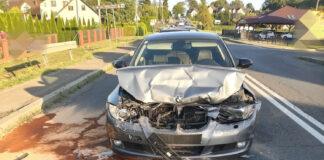 Kierowca BMW wjechał w auto, w którym było 2-letnie dziecko. Był pod wpływem narkotyków?