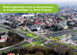 krzyżanowskiego utrudnienia w ruchu
