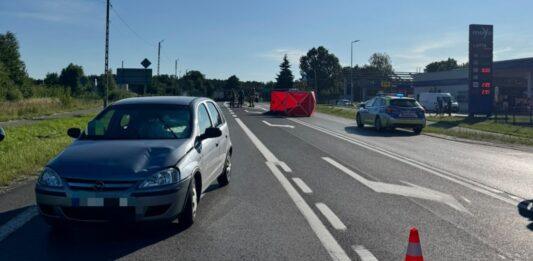 potrącenie