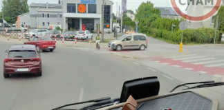 potrącenie rowerzysty