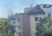 twardowskiego hulajnoga pożar