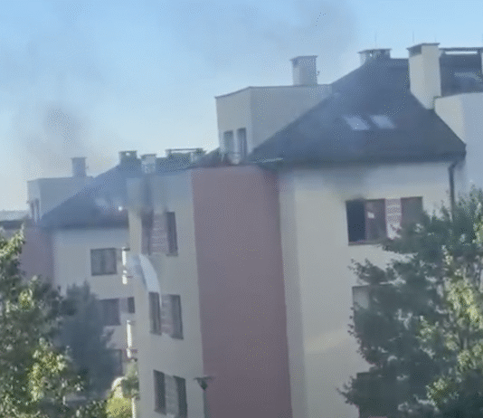 twardowskiego hulajnoga pożar