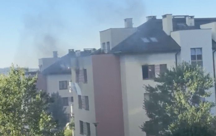 twardowskiego hulajnoga pożar