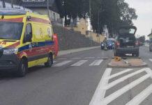 Nagle źle się poczuł i stracił panowanie nad samochodem. Na ratunek ruszyli policjanci