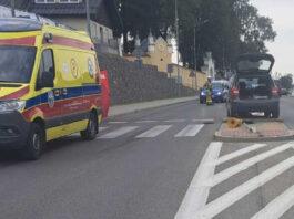 Nagle źle się poczuł i stracił panowanie nad samochodem. Na ratunek ruszyli policjanci