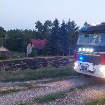 pożar traw