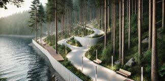 Betonowanie bramy do Bieszczad czy inwestycja w przyciągnięcie turystów? 28 milionów na promenady i szlaki rowerowe szlaki rowerowe w Bieszczadach