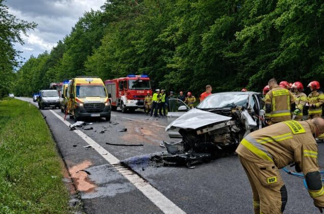 wypadek głog&oacute;w