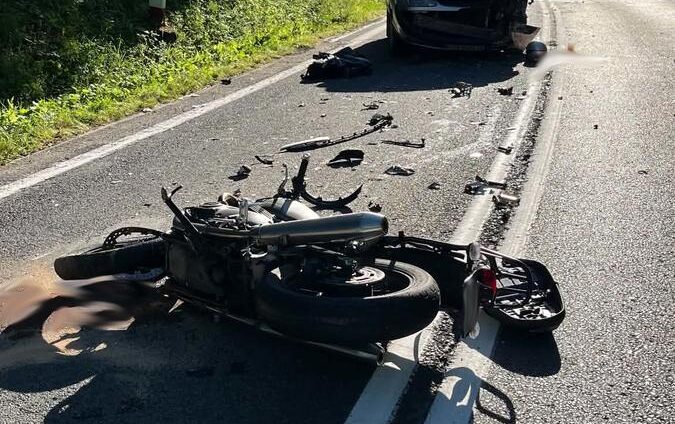 wypadek wujskie KPP Sanok wypadek wujskie