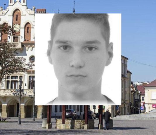 Trwają poszukiwania 22-latka mieszkającego w Rzeszowie. Policja opublikowała jego rysopis