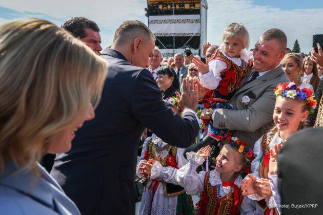 Para Prezydencka Dozynki Tryncza