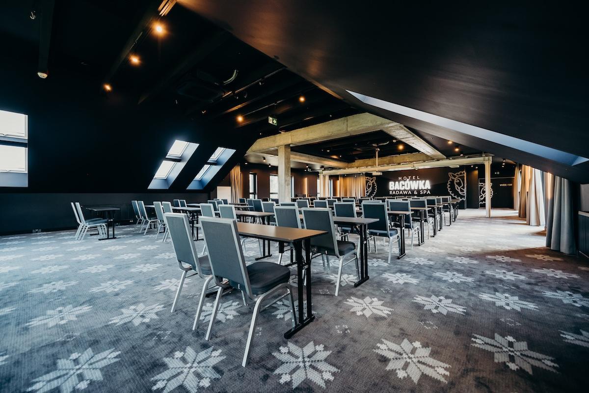 Nowe centrum konferencyjne na Podkarpaciu - Sala Dzik