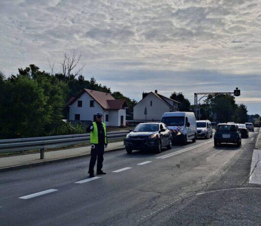 Wypadek autobusu i osobówki na DK9. Droga w stronę Rzeszowa zablokowana, dwie osoby ranne dożynki prezydenckie w Tryńczy